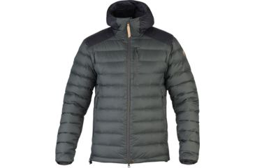 Image of Fjallraven Keb Touring Down Jacket - Mens, Stone Grey/Black, Small, F84751-018-550-S