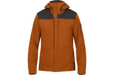 Image of Fjallraven Keb Touring Jacket - Mens, Autumn Leaf/Stone Grey, Extra Large, F87210-215-018-XL