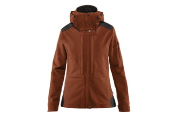 Image of Fjallraven Keb Touring Jacket - Womens, Autumn Leaf/Stone Grey, Large, F89891-215-018-L