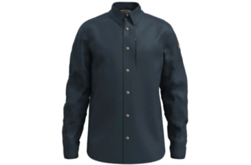Image of Fjallraven Keb Trekking Long Sleeve Shirt - Mens, Dark Navy/Dark Navy, Large, F12600269-555-555-L