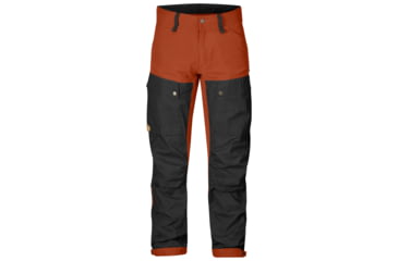 Image of Fjallraven Keb Trousers - Mens-Autumn Leaf-Regular Inseam-EU 48