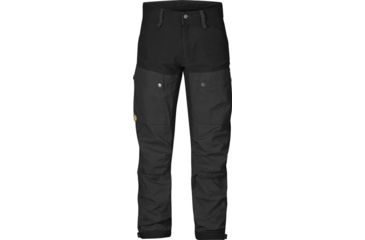Image of Fjallraven Keb Trousers - Men's, 46 Euro, Long Inseam, Black/Black, F82830-550-550-46