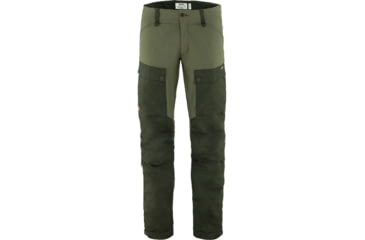 Image of Fjallraven Keb Trousers - Mens, Short Inseam, Deep Forest/Laurel Green, 44/Short, F87176-662-625-44/S