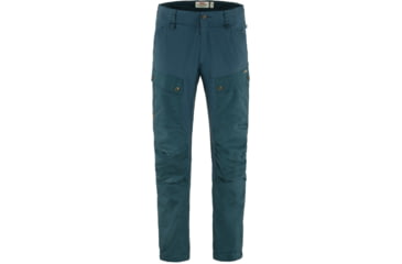 Image of Fjallraven Keb Trousers - Mens, Short Inseam, Mountain Blue, 48/Short, F87176-570-48/S
