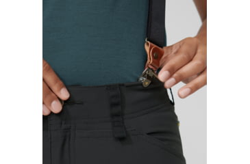 Image of Fjallraven Keb Trousers - Womens, Short, Black, 48, F89898S-550-48