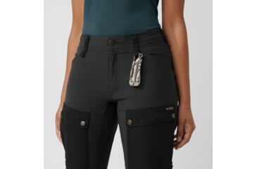 Image of Fjallraven Keb Trousers - Womens, Short, Black, 48, F89898S-550-48