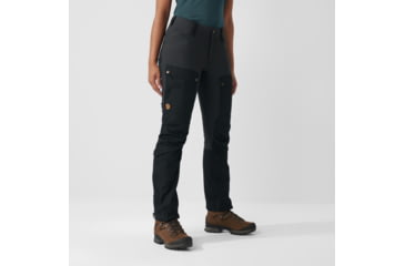 Image of Fjallraven Keb Trousers - Womens, Short, Black, 48, F89898S-550-48