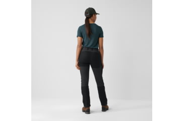 Image of Fjallraven Keb Trousers - Womens, Short, Black, 48, F89898S-550-48