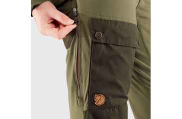 Image of Fjallraven Keb Trousers - Womens, Short, Deep Forest-Laurel Green, 32, F89898S-662-625-32