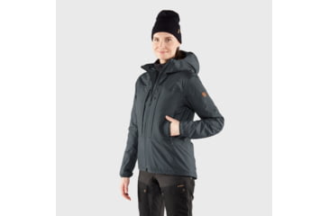 Image of Fjallraven Keb Wool Padded Jacket - Womens, Dark Navy, Small, F86400-555-S