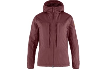 Image of Fjallraven Keb Wool Padded Jacket - Womens, Port, Extra Small, F86400-357-XS