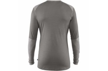 Image of Fjallraven Keb Wool T-shirt Long Sleeve - Mens, Light Grey-Grey, 2XL, F81875-010-020-XXL