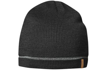 Image of Fjallraven Kiruna Reflective Beanie - Unisex-Dark Grey-One Size