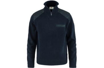 Image of Fjallraven Koster Sweater - Mens, Dark Navy, Small, F90487-555-S