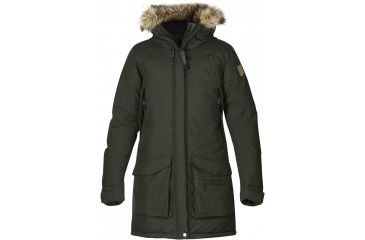 Image of Fjallraven Kyla Parka - Womens-Mountain Grey-Medium