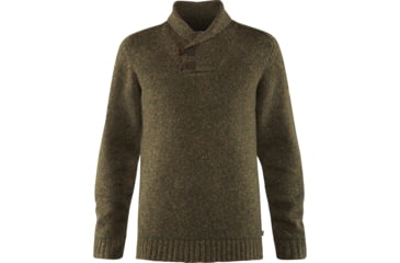 Image of Fjallraven Lada Sweater - Mens, Dark Olive, Extra Large, F81346-633-XL