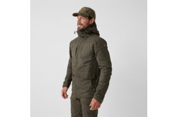 Image of Fjallraven Lappland Hybrid Jacket - Mens, Dark Olive, Small, F90170-633-S