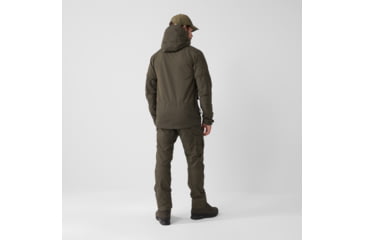 Image of Fjallraven Lappland Hybrid Jacket - Mens, Dark Olive, Small, F90170-633-S