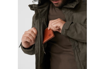 Image of Fjallraven Lappland Hybrid Jacket - Mens, Dark Olive, Small, F90170-633-S