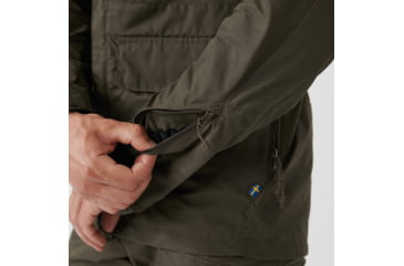 Image of Fjallraven Lappland Hybrid Jacket - Mens, Dark Olive, Small, F90170-633-S