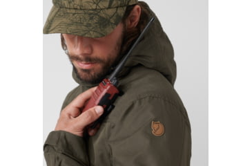 Image of Fjallraven Lappland Hybrid Jacket - Mens, Dark Olive, Small, F90170-633-S