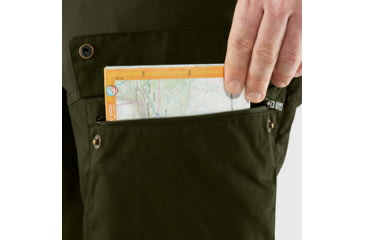 Image of Fjallraven Lappland Hybrid Trousers - Mens, Deep Forest, 50, F90647-662-50