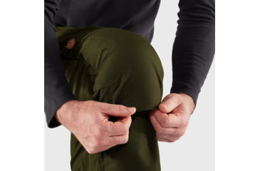 Image of Fjallraven Lappland Hybrid Trousers - Mens, Deep Forest, 50, F90647-662-50