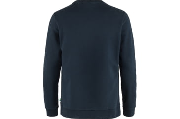 Image of Fjallraven Logo Sweater - Mens, Dark Navy, Extra Small, F84142-555-XS