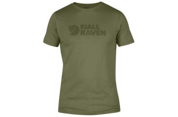 Image of Fjallraven Logo T-shirt - Men's, Tarmac, Extra Small, F81822-246-XS