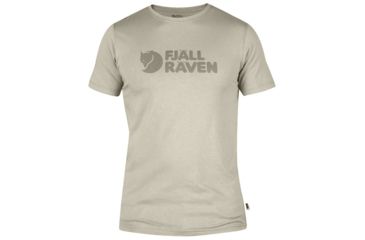 Image of Fjallraven Logo T-Shirt - Mens, Chalk White, Large, F81956-113-L