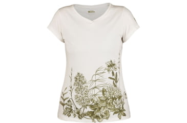 Image of Fjallraven Meadow T-Shirt - Womens, Extra Large, Eggshell, F89791-111-XL