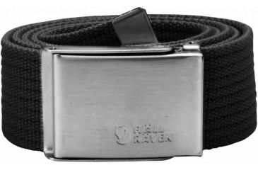 Image of Fjallraven Merano Canvas Belt, Black, One Size, F77028-550-1 Size