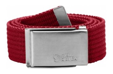 Image of Fjallraven Merano Canvas Belt - Men's-Deep Red