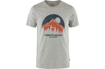 Image of Fjallraven Nature T-Shirt - Men's, Grey Melange, 2XL, F87053-51-XXL