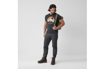 Image of Fjallraven Nature T-Shirt - Mens, Dark Navy, Large, F87053-555-L