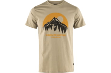 Image of Fjallraven Nature T-Shirt - Mens, Fossil, Large, F87053-118-L