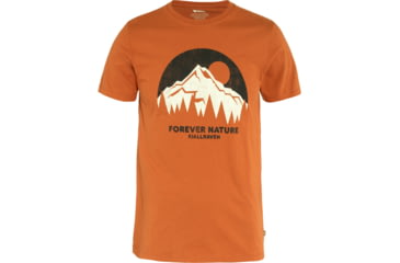 Image of Fjallraven Nature T-Shirt - Mens, Terracotta Brown, Extra Small, F87053-243-XS