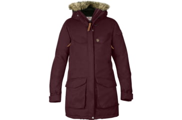 Image of Fjallraven Nuuk Parka - Womens, Dark Garnet, X-Small, 325489