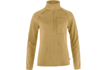 Image of Fjallraven Ovik Fleece Half Zip - Womens, Dune Beige, Small, F87155-196-S