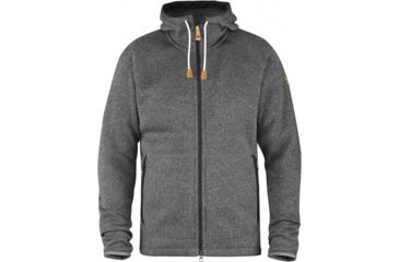 Image of Fjallraven Ovik Fleece Hoodie Mens, Dark Grey, XS F82252-30-XS