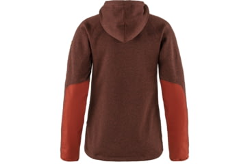 Image of Fjallraven Ovik Fleece Hoodie - Womens, Autumn Leaf, Small, F89516-215-S