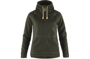 Image of Fjallraven Ovik Fleece Hoodie - Womens, Deep, Small, F89516-662-S
