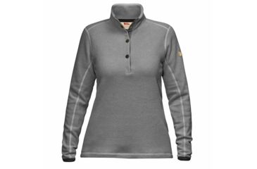 Image of Fjallraven Ovik Fleece Sweater - Womens, Grey, Small, F89774-020-S