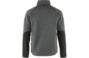 Image of Fjallraven Ovik Fleece Zip Sweater - Mens, Dark Grey, Extra Small, F87317-030-XS