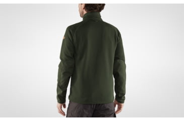 Image of Fjallraven Ovik Fleece Zip Sweater - Mens, Deep, Large, F87317-662-L