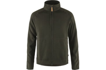 Image of Fjallraven Ovik Fleece Zip Sweater - Mens, Deep, Large, F87317-662-L