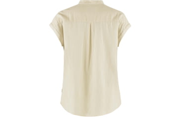 Image of Fjallraven Ovik Hemp Shirt Short Sleeve - Women's, Chalk White, 2XS, F14600160-113-XXS