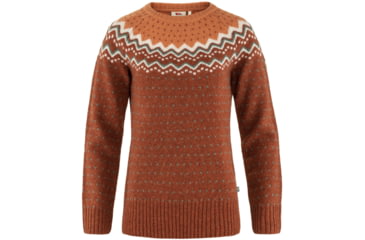 Image of Fjallraven Ovik Knit Sweater - Womens, Autumn Leaf-Desert Brown, Large, F89941-215-242-L