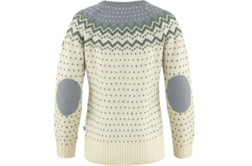 Image of Fjallraven Ovik Knit Sweater - Womens, Chalk White-Flint Grey, Medium, F89941-113-055-M