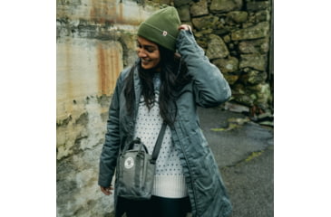 Image of Fjallraven Ovik Knit Sweater - Womens, Chalk White-Flint Grey, Medium, F89941-113-055-M